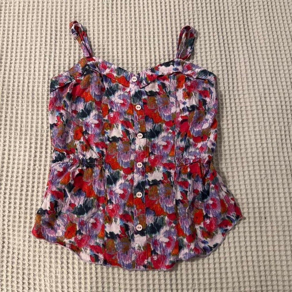 y2k Kirra PacSun Peplum Tank Top Babydoll Cami